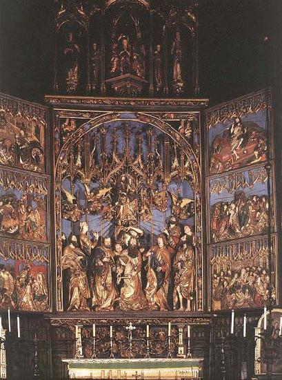 Sebastian Stosskopff High Altar of St Mary Norge oil painting art